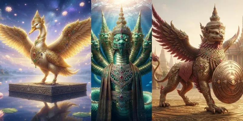 Thai Mythic Guardian Mounts generated by undefined