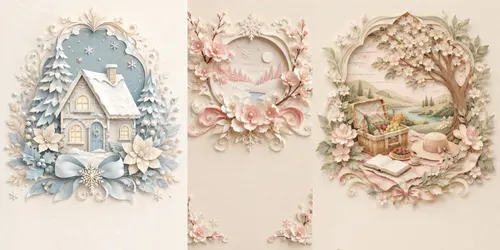 Papercut Journal Covers generated by chatgpt-image