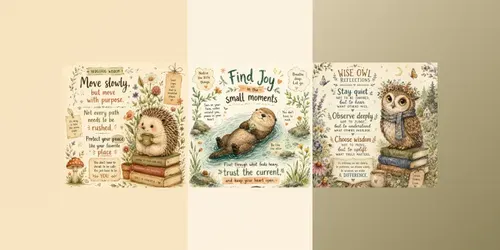 Cottagecore Wisdom Art Packs generated by chatgpt-image