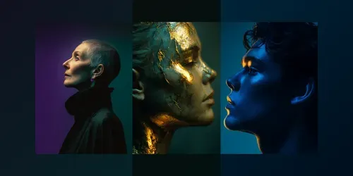 Cinematic Elemental Profiles generated by midjourney