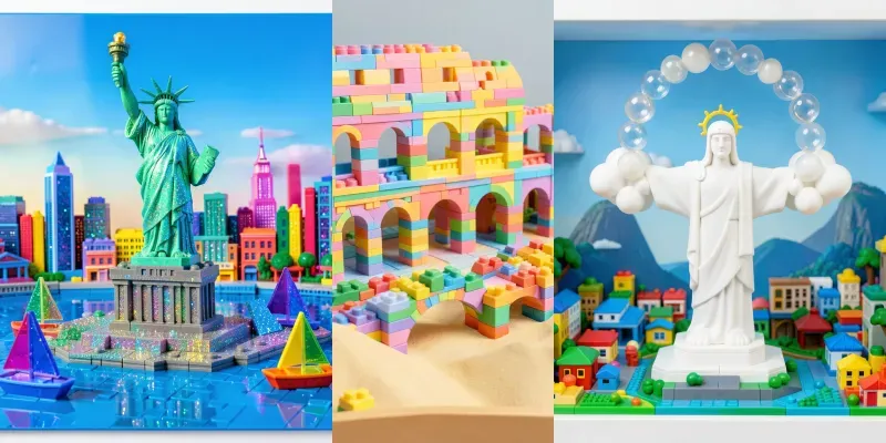 Toybox City Landmarks generated by undefined