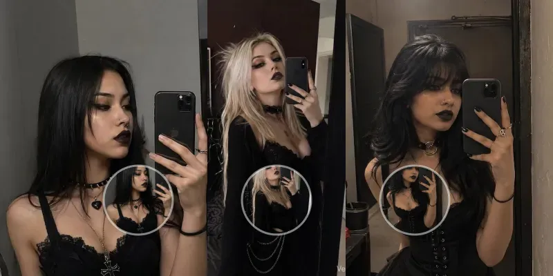 Goth Girls Seducing Viewers Videos generated by undefined