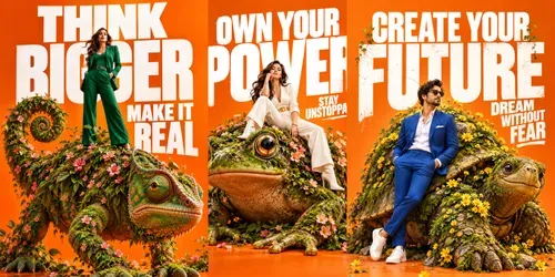 Fearless Creative Posters generated by chatgpt-image