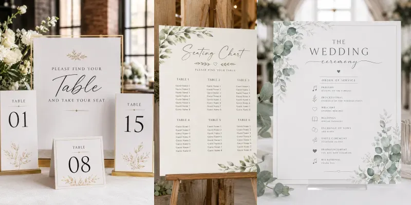 Wedding Event Signage Mockup Builders generated by undefined