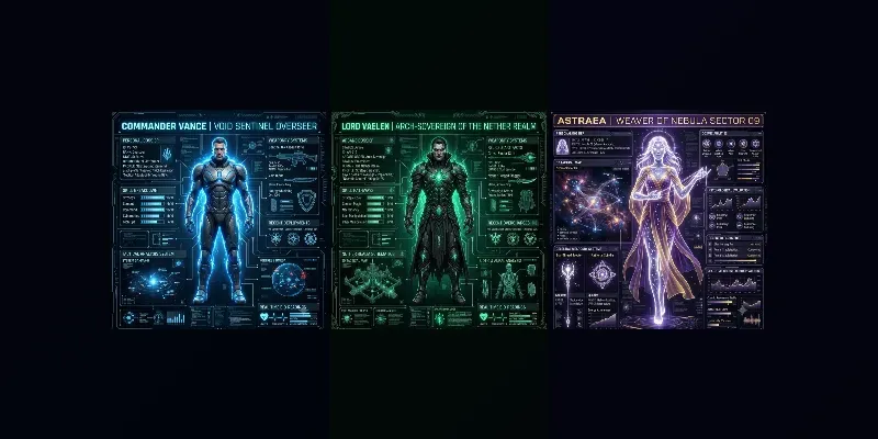 Scifi Character Dossier Generator generated by undefined