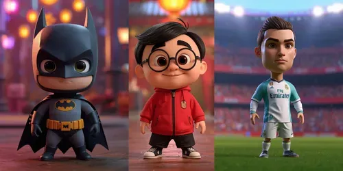 3D Pixarstyle Animation Character Prompts generated by leonardo