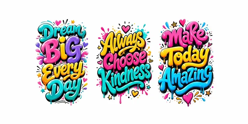 3D Bubble Typography Generator generated by undefined