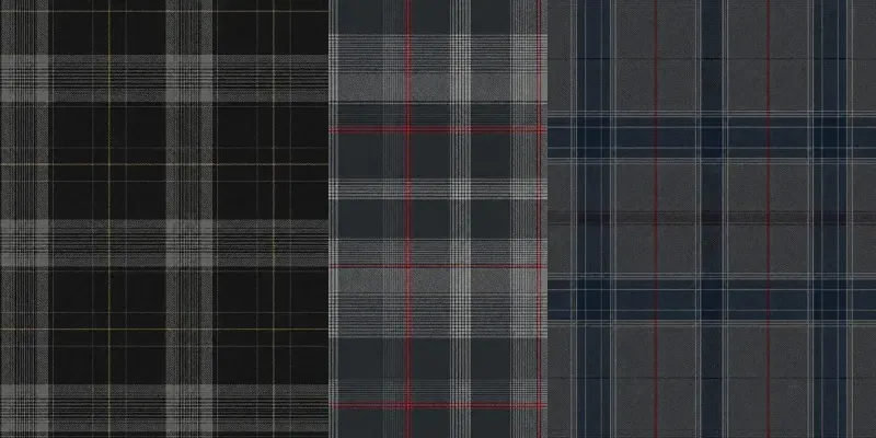 Executive Plaid Pattern Suites generated by undefined