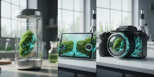 Futuristic Biotech Glass Devices generated by gemini-image