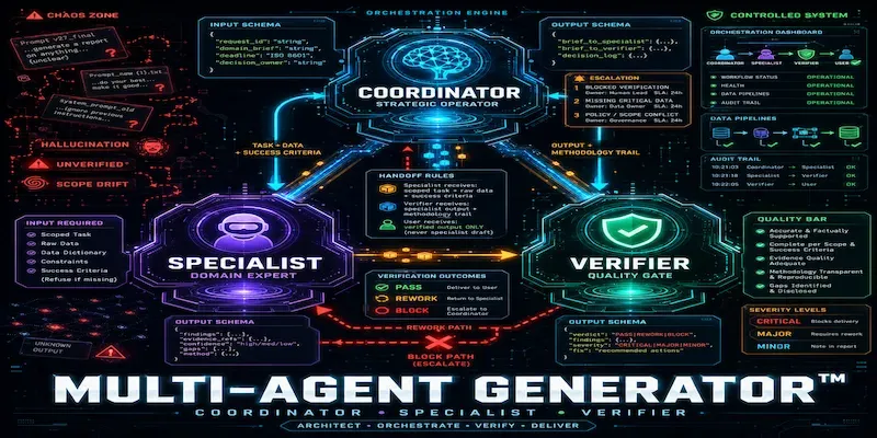 Multiagent  Generator generated by undefined