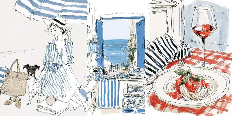 Dolce Vita Vol 4 Amalfi Sketchbooks generated by undefined