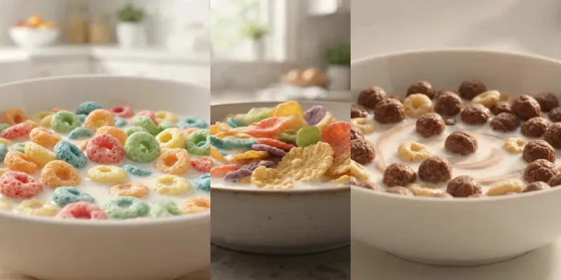 Cereal Bowls Become Rainbow Adventures generated by undefined