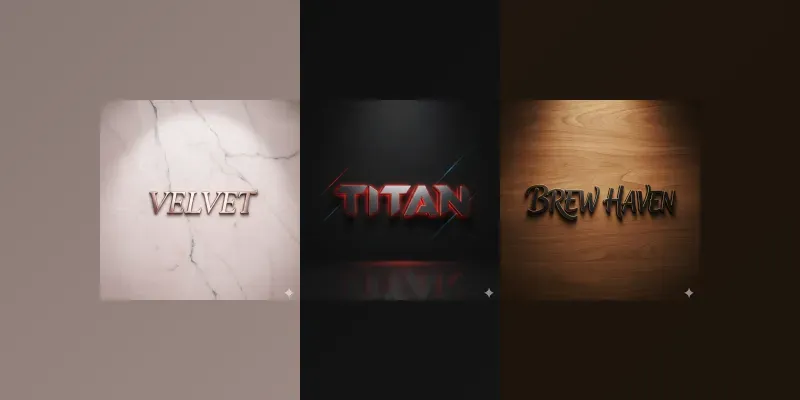 3D Premium Logo Generator For Industries