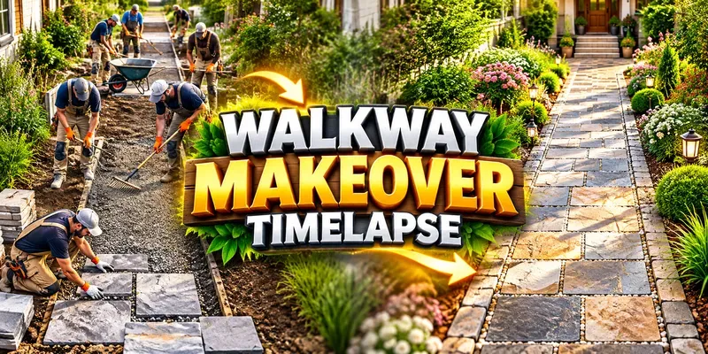 Walkway Makeover Timelapses