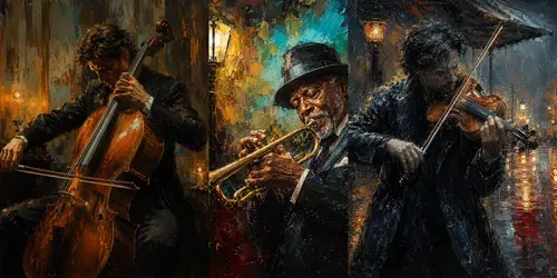 Painted Music Expressive Souls generated by chatgpt-image