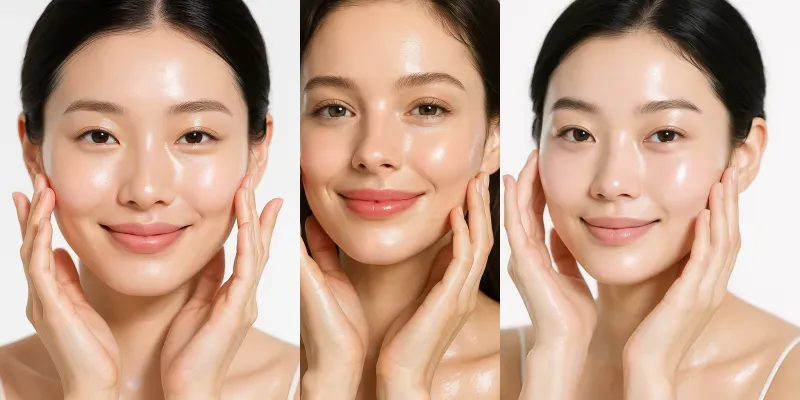 Country Glassskin Beauty Portrait Ads generated by undefined