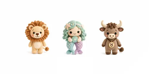 Cute 3D Chunky Knit Zodiac Generator generated by chatgpt-image