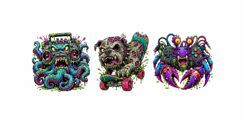 Monster Fusion Logos generated by undefined