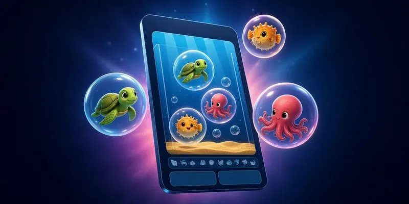 Deep Merge Physics Puzzle Game