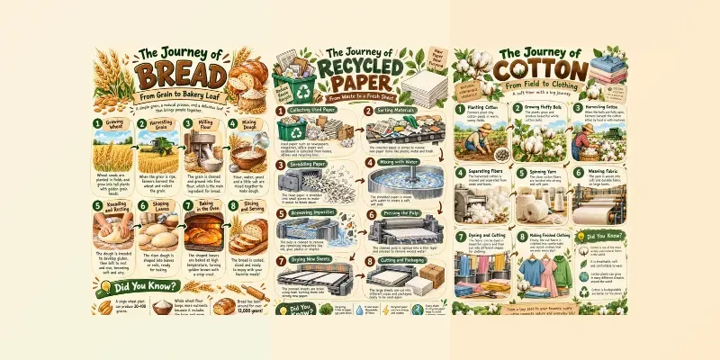 From Sources To Finished Products