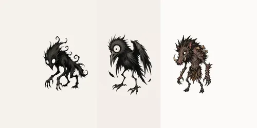 Gothic Survival Monster Generator generated by chatgpt-image
