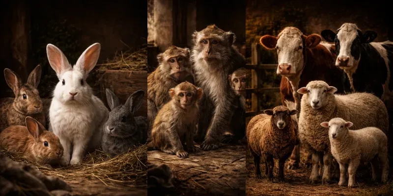 Rembrandt Animal Portraits generated by undefined