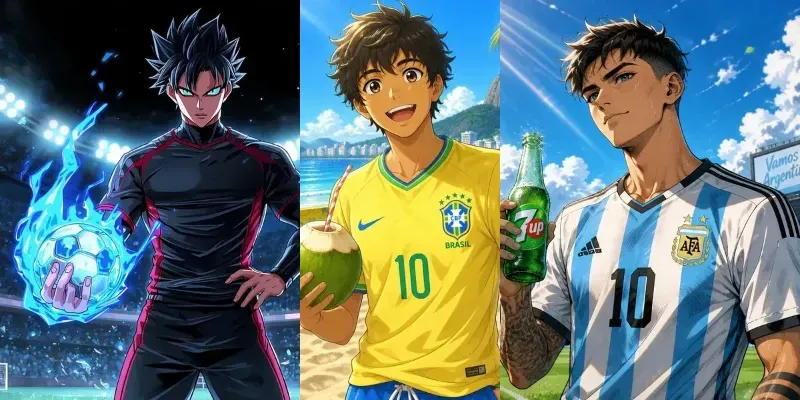 2D Anime Football Player Creators generated by undefined