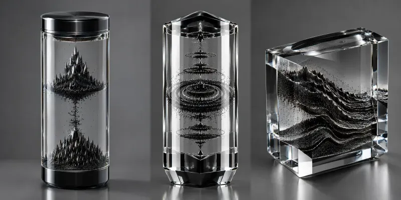 Metamorphic Liquid Sand Chronometers