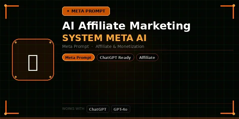Affiliate Marketing System Meta Ai generated by undefined