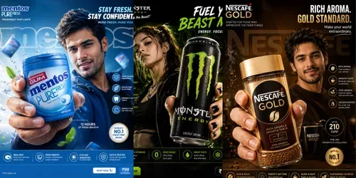 Commercial Product Ads generated by chatgpt-image