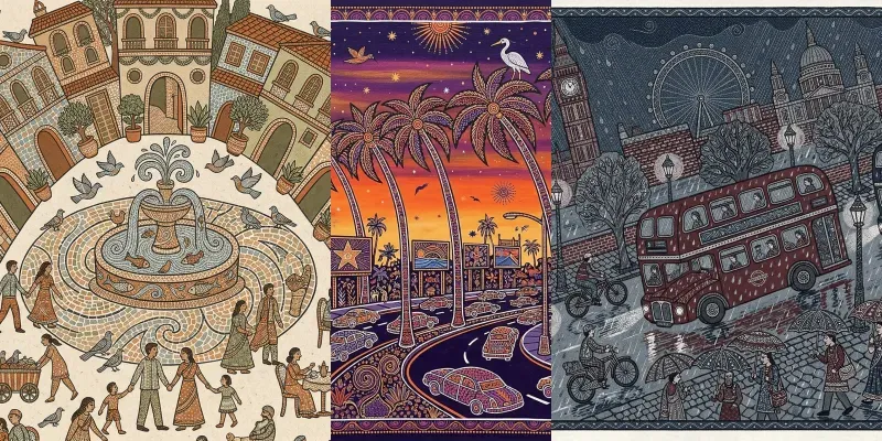 Gond Art Generator generated by undefined