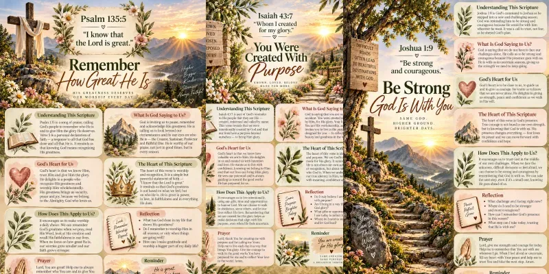 Christian Encouragement Card Generator