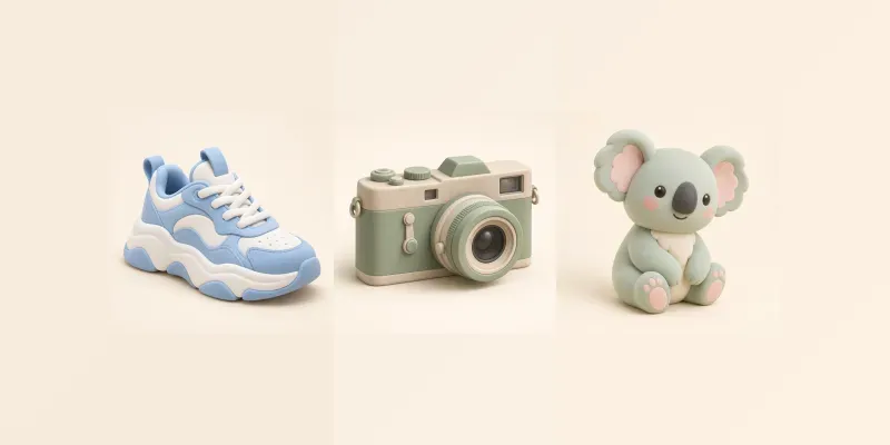 Soft Matte Clay Brand Mascots generated by undefined