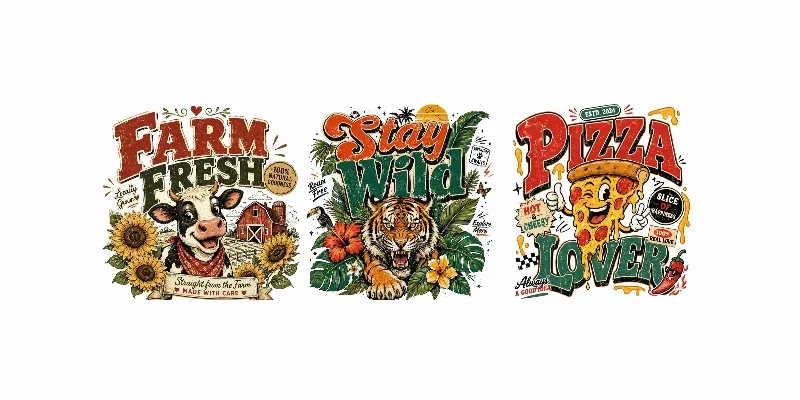 Retro Bold Typography Vacation Pack generated by undefined
