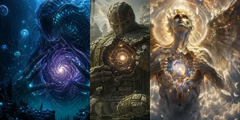 Cosmic Core Mythic Art Generator Pros generated by undefined