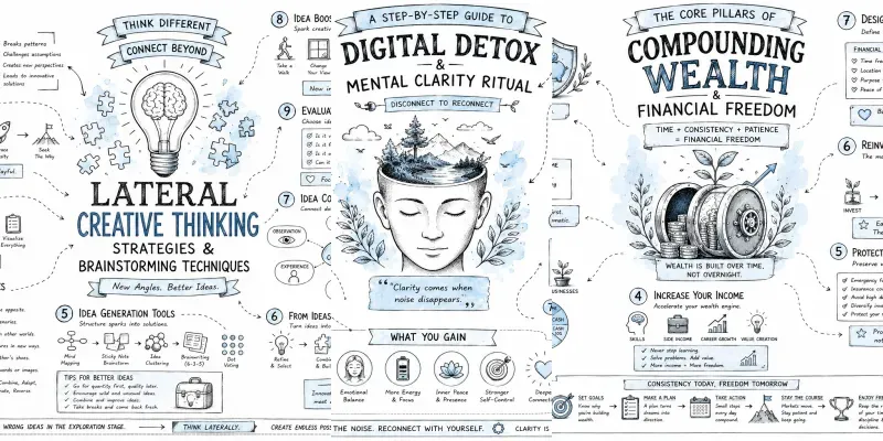 Editorial Sketchnote Maps generated by undefined