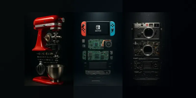 Exploded Product Cutaway Photos generated by undefined