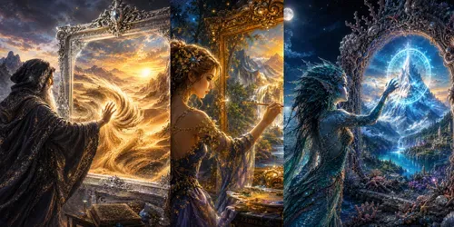 Painters Of Living Dreams generated by chatgpt-image