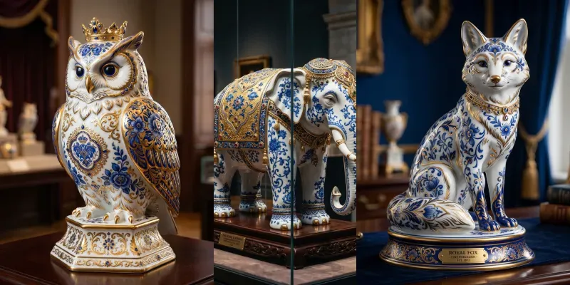 Royal Porcelain Animal Guardians Creators generated by undefined