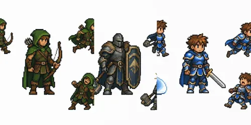 8bit RPG Action Sheet Generator generated by chatgpt-image