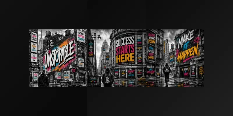 Urban Motivation Street Art generated by undefined