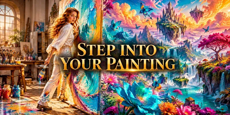 Steps Into Your Paintings