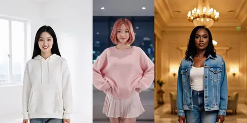Viral Outfit Transition Reels generated by grok-video