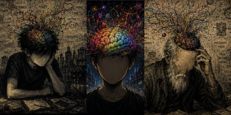 One Brain Thousands Thoughts generated by undefined