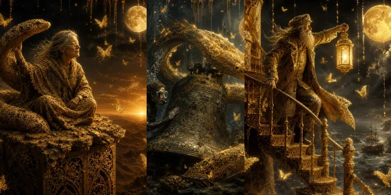 Golden Lace Spirits generated by undefined