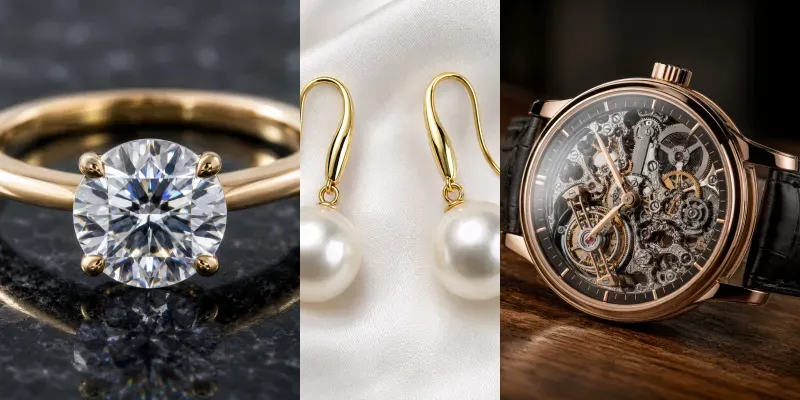Watch Jewelry Product Shots generated by undefined