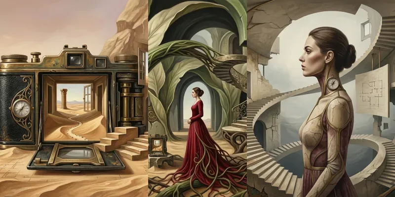Contemporary Surrealist Art generated by undefined