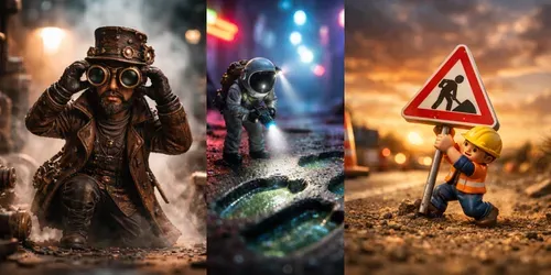 Cinematic Miniature Worlds generated by chatgpt-image