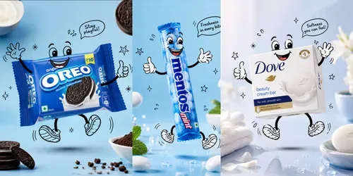 Playful Doodle Product Advertisements generated by chatgpt-image