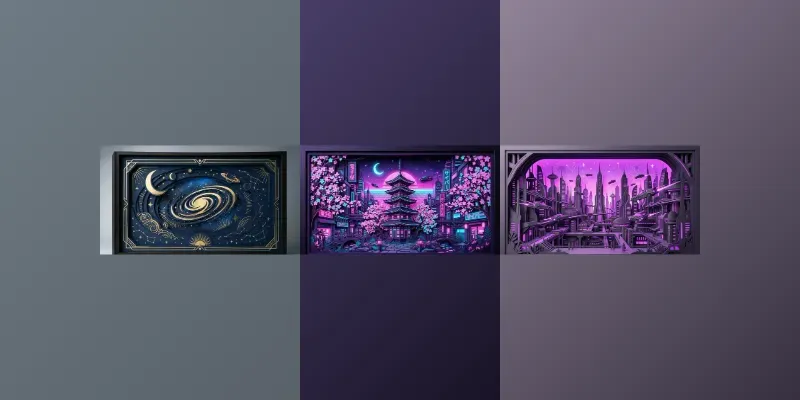 3D Papercut Craft Art Generator generated by undefined